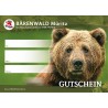 Geschenkgutschein BÄRENWALD Müritz 100,- €