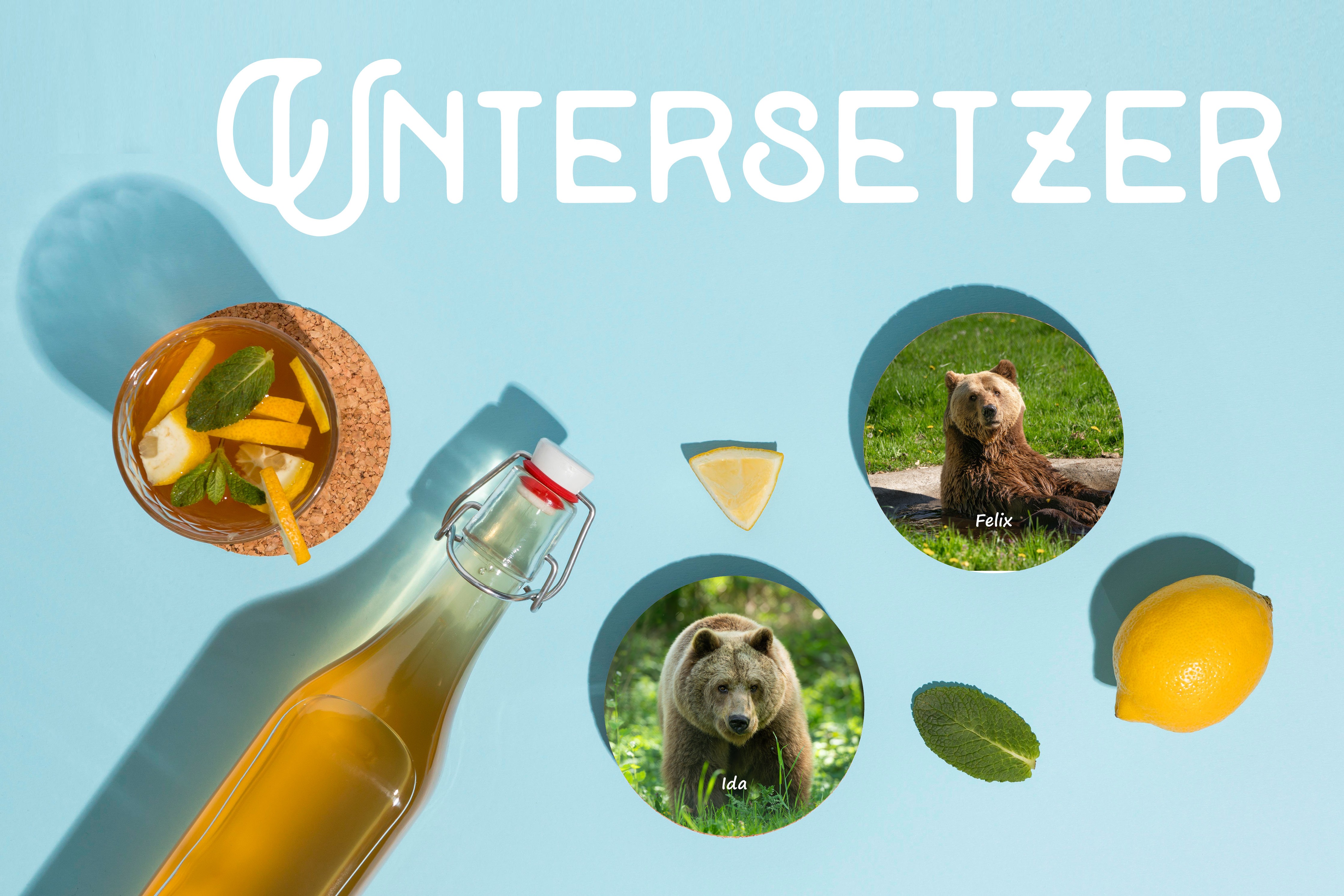 BÄRENWALD Untersetzer